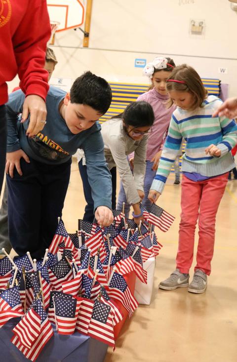 Franklin School Veterans Day ceremony