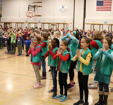 Franklin School Veterans Day ceremony