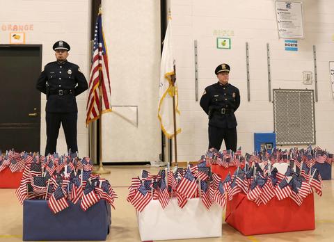 Franklin School Veterans Day ceremony