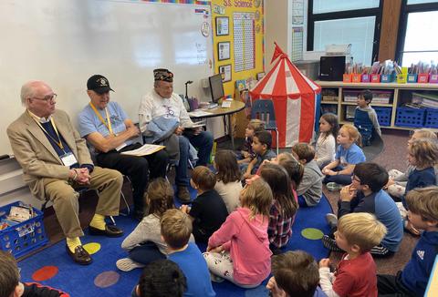 Roosevelt School Veterans Day ceremony