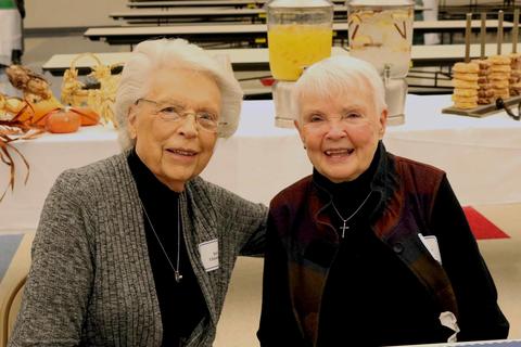 Joyce Christensen and Dorothy Hendee