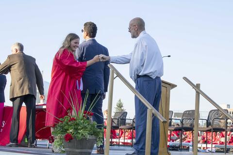 Emerson Middle School Class of 2021 promotion ceremony