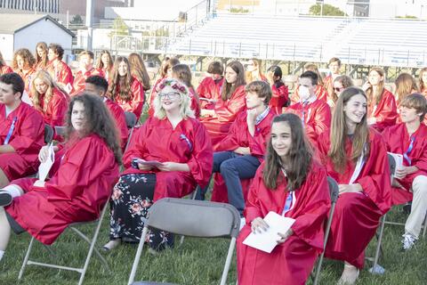 Emerson Middle School Class of 2021 promotion ceremony