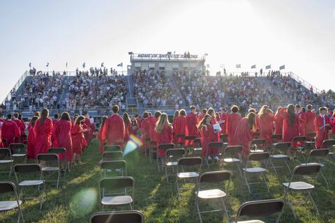 Emerson Middle School Class of 2021 promotion ceremony