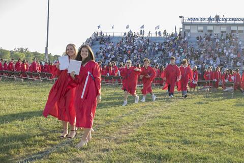 Emerson Middle School Class of 2021 promotion ceremony