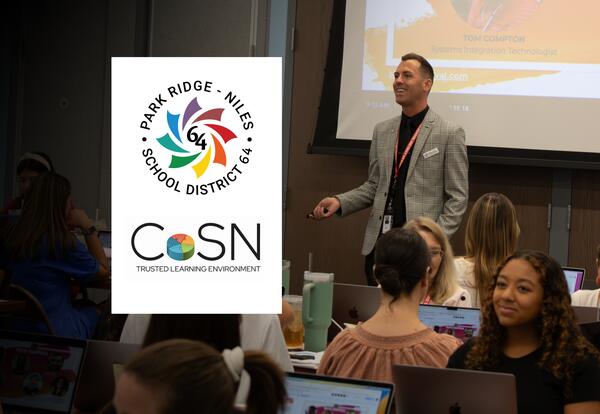 D64 wins CoSN Award - Mini Seal Leadership