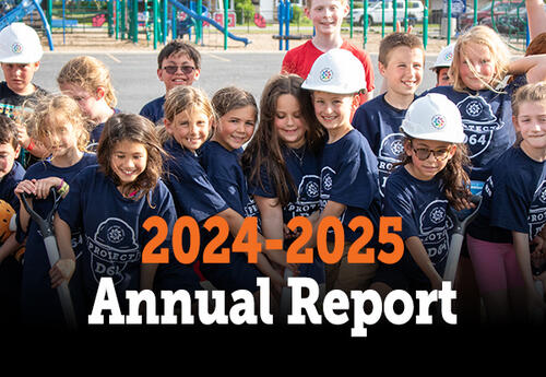 Cover of the 2024-25 Annual Report