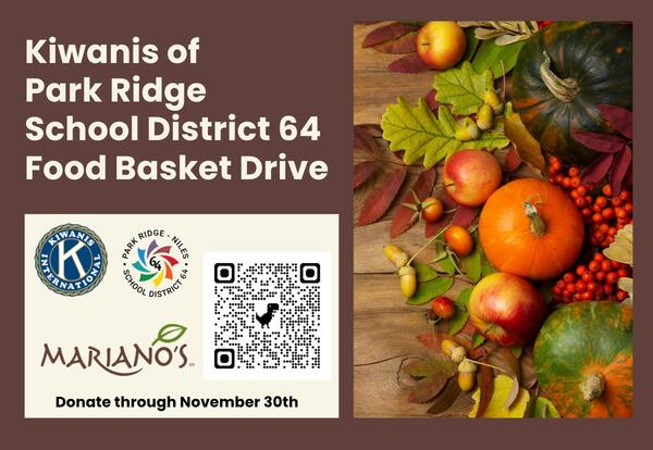 Kiwanis of Park Ridge School District 64 Food Basket Drive