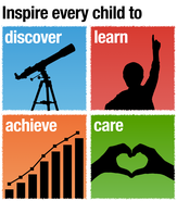 Inspire every child to discover, learn, achieve and care