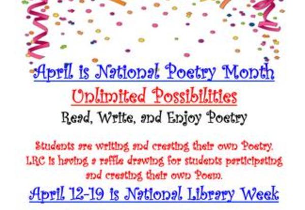 National Poetry Month