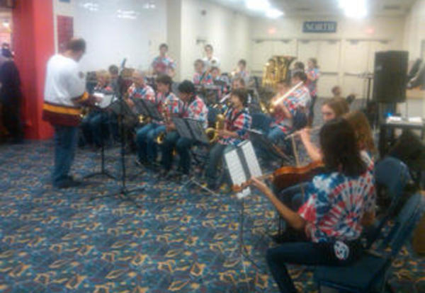 Emerson Jazz Band at Wolves Game