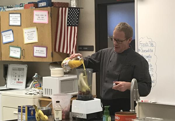 Chef Dave's Visit to Emerson