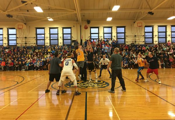 Student-Faculty Basketball Game - What a Night!