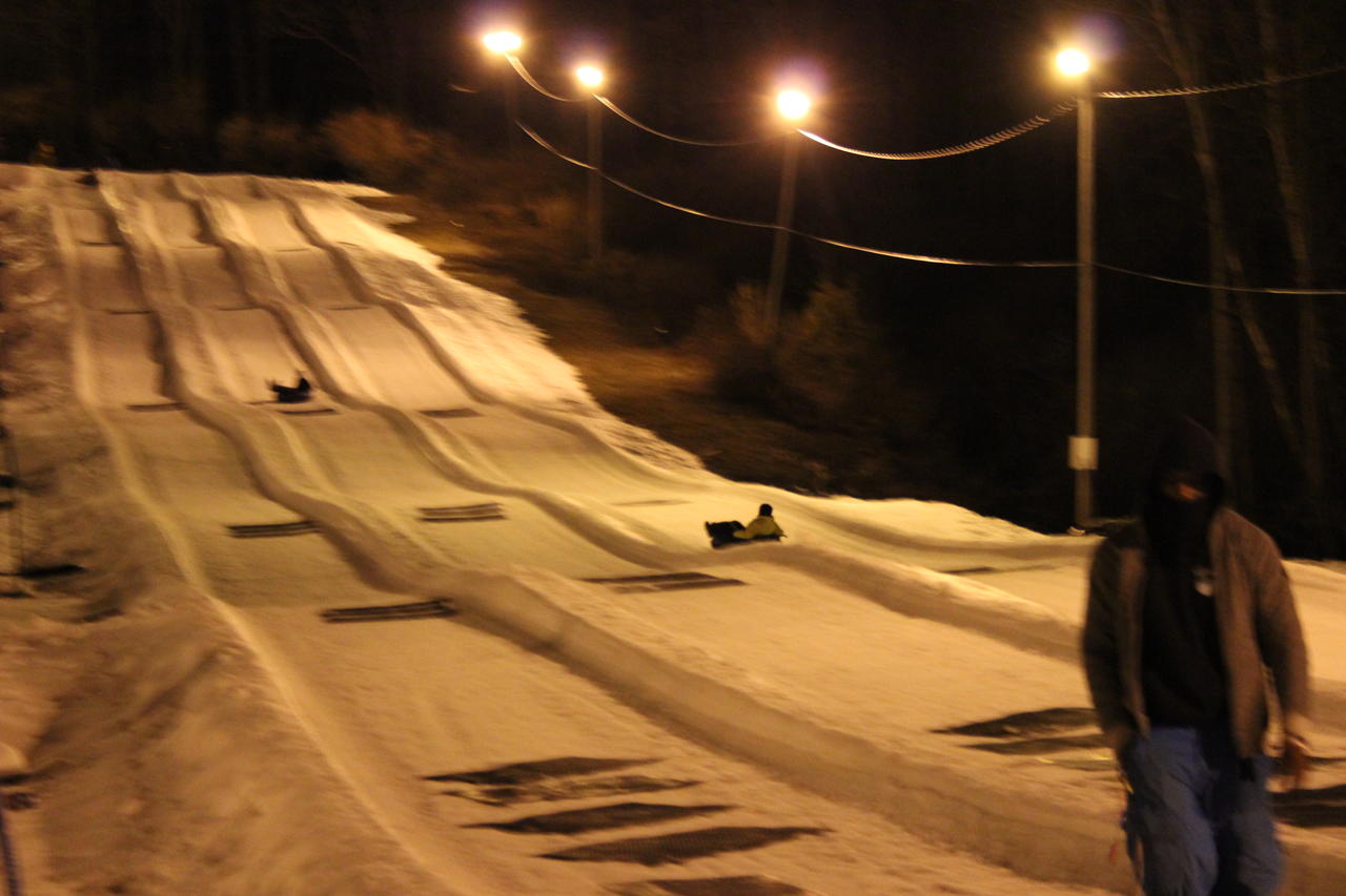 Snow tubing at Shawnee Mountain Student Corner
