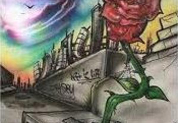 the rose that grew from concrete book pages