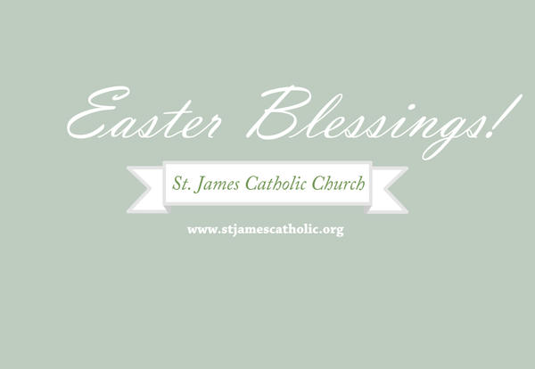 Fr. Posey's Easter Greeting