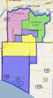 Maps K12 Wi Us Attendance Area | Enrollment