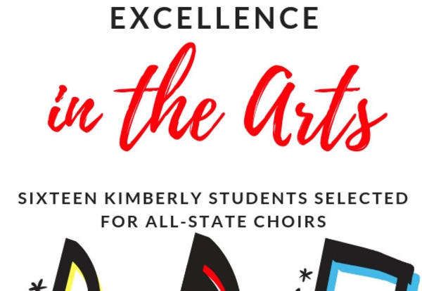 16 Kimberly Students to Sing with All-State Choirs!