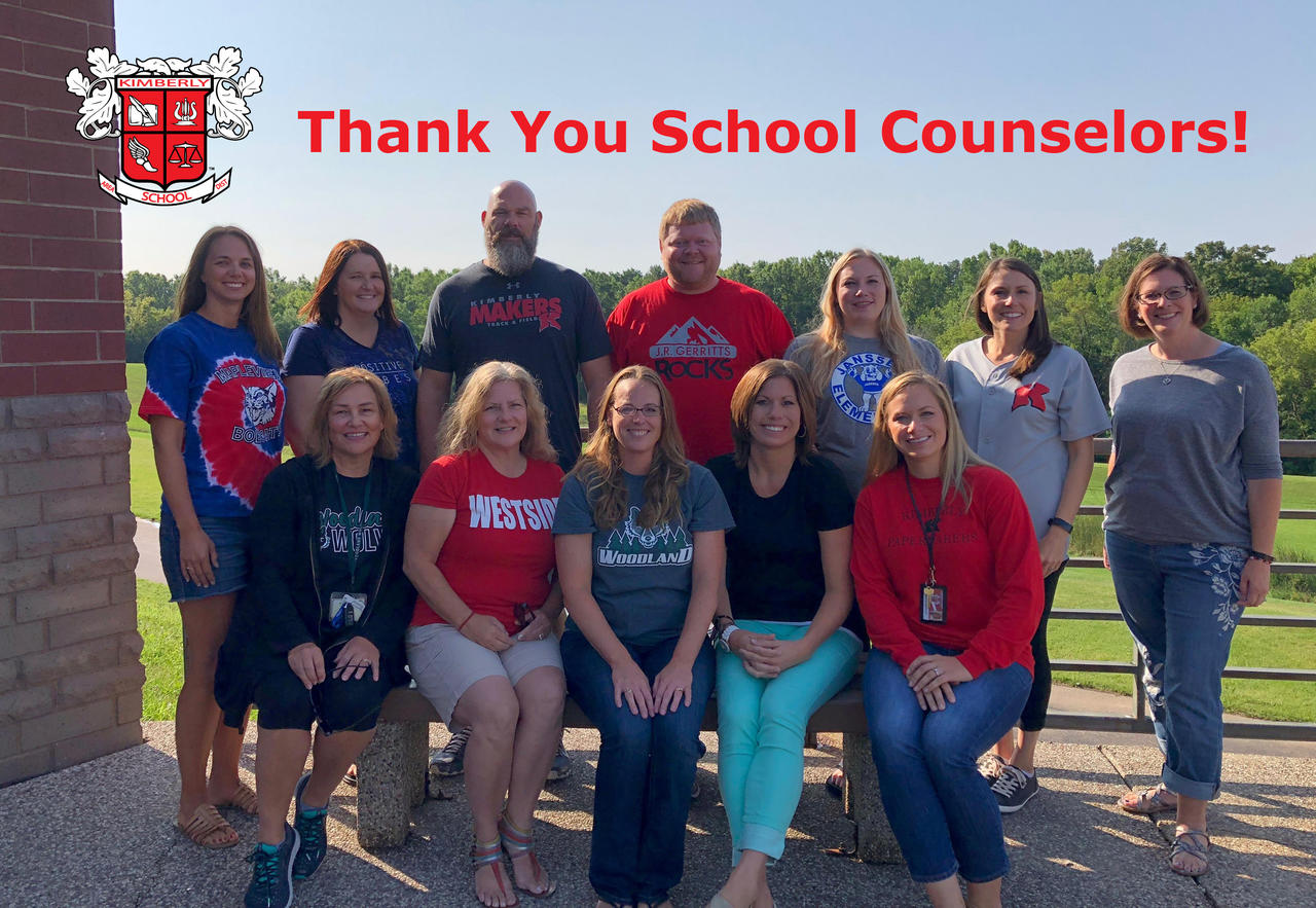 It's National School Counselors Week! Kimberly High School