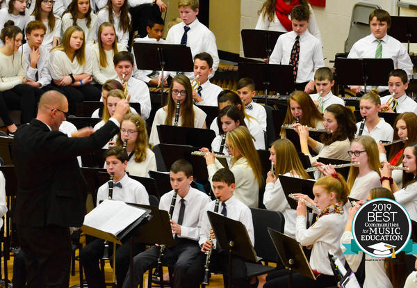 Named one of the Nation's Best Communities for Music Education