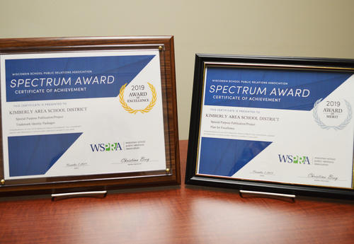 KASD received awards for communication projects at the WSPRA conference.