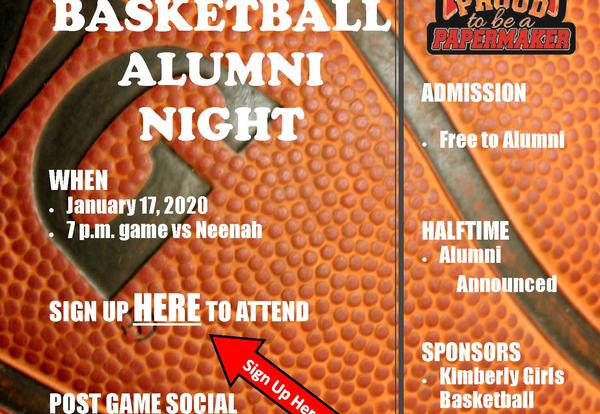 2019-2020 Girls Basketball Alumni Game