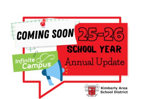 25-26 Annual Update Coming Soon