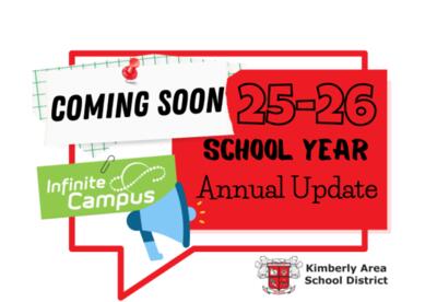 25-26 Annual Update Coming Soon