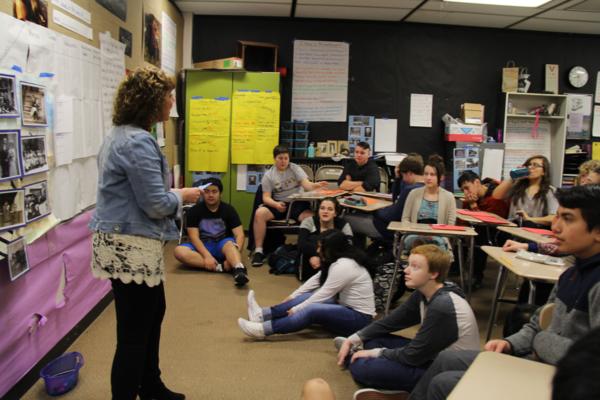Crowded classroom, no windows