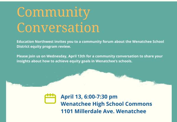 Community Conversation Event - Equity Review