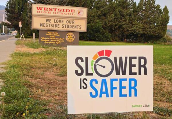 WSD Bolsters Back-to-School Traffic Safety with "Slower is Safer" Yard Sign Campaign