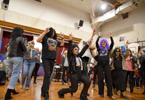 We Will Rock You, and Read to You