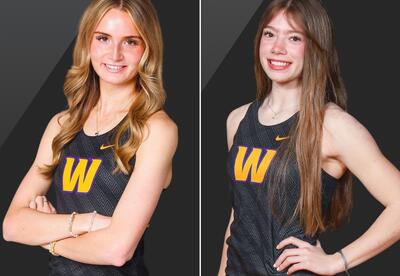 Allie Knoop (left) & Mia Marcoux (right)