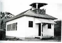 School in Wenatchee Heights, Built 1908