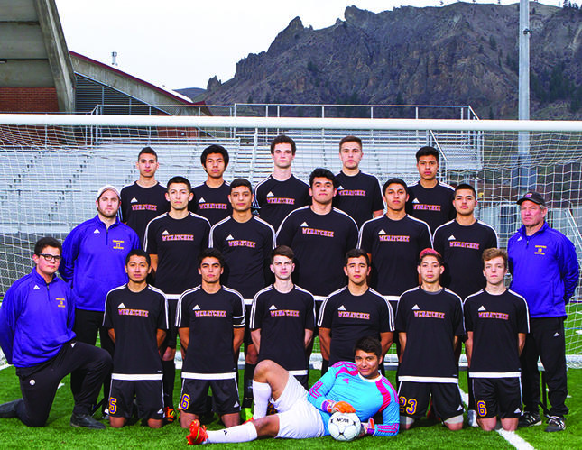 Dennis Tronson and Champion Boys Soccer Team 2016