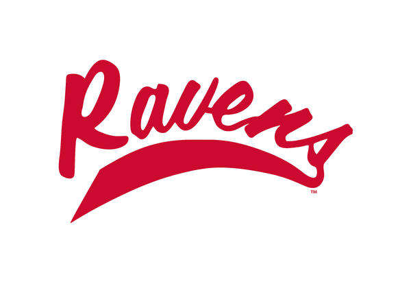 Ravens Red Swoosh Athletic Logo