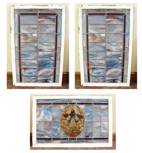 Stained Glass Windows (set of 3)