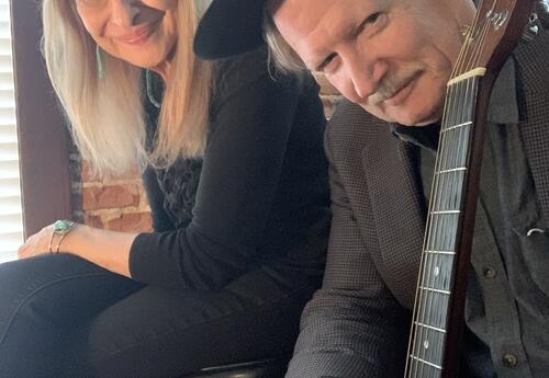 musical duo Dusty James and Abalone Pearl