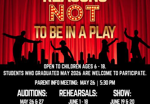 15 Reasons Not to Be in a Play Auditions