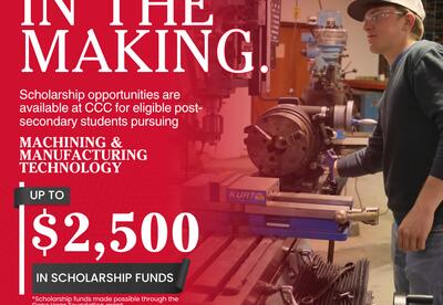 Coffeyville Community College (CCC) has been awarded a $10,000 grant from the Gene Haas Foundation to support students in the college’s Machining and Manufacturing Technology program, with an emphasis on training in computer numerical control (CNC) techno