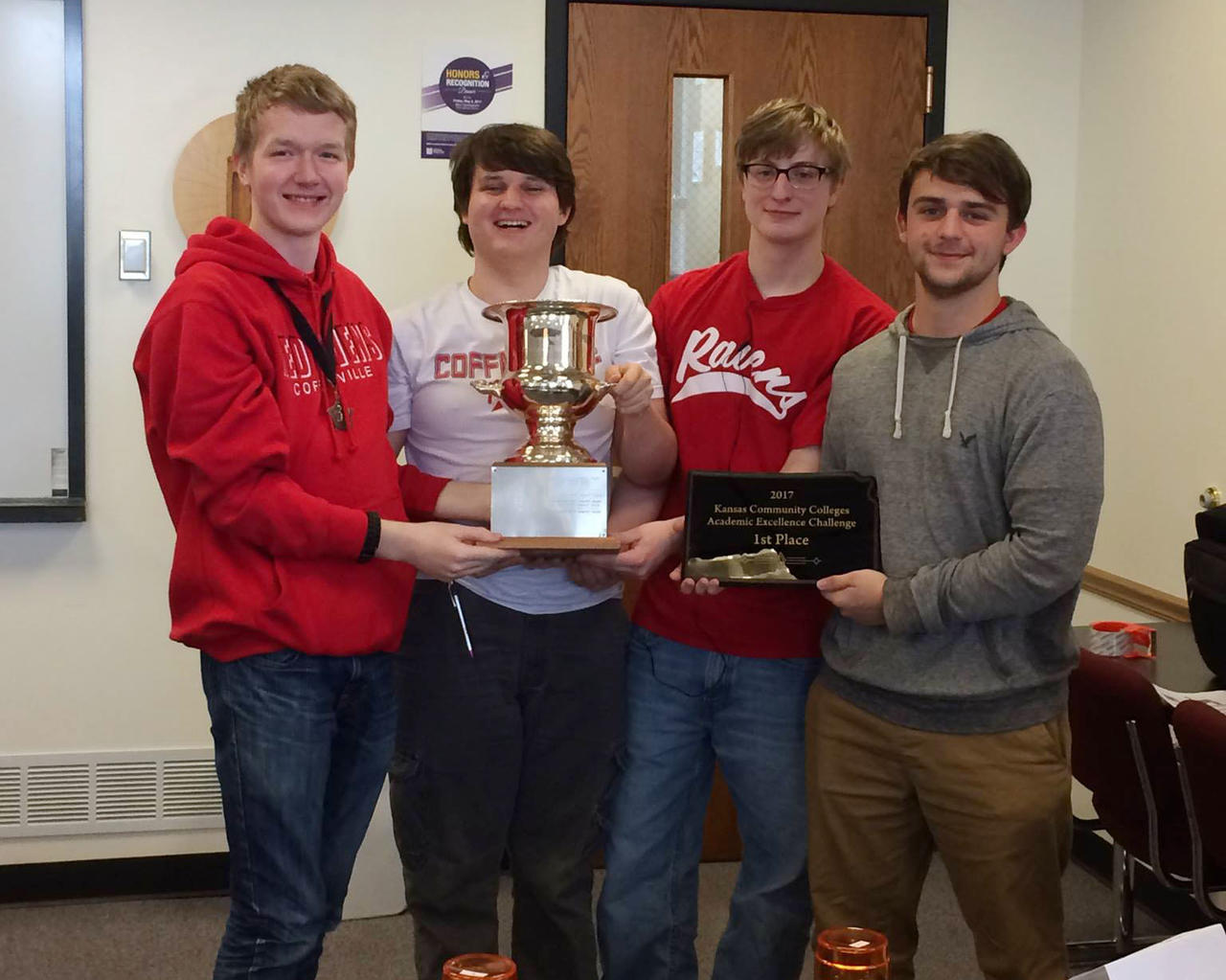 Coffeyville Red Ravens Claim 1st State Academic Excellence Challenge