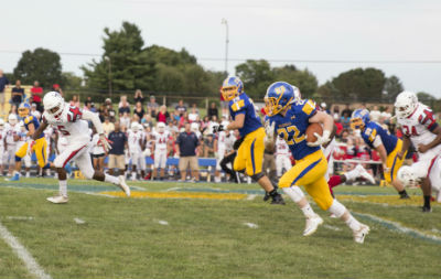 Walkersville High football action against TJ