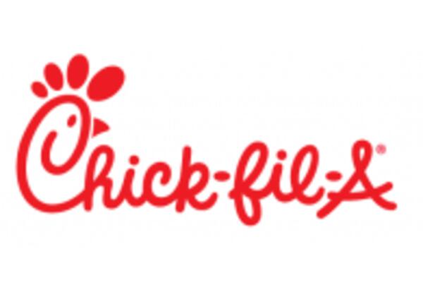 Text in red "Chick-fil-A"