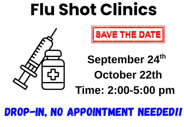 Flu Shot Clinics!