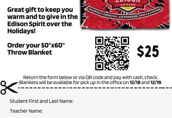 Edison Spirit Blankets on Sale