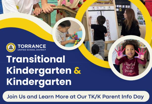 TK/Kinder Parent Info Day!