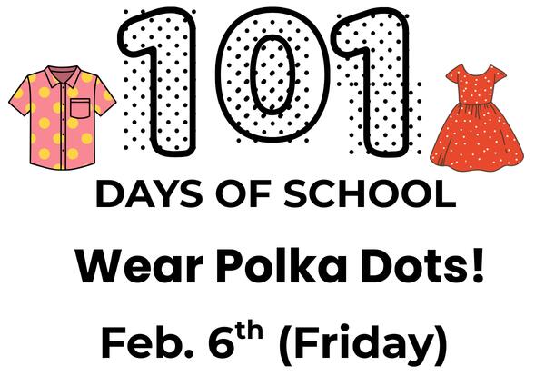 101 Days of School-Feb. 6th!