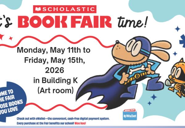 Book Fair 5/11 - 15