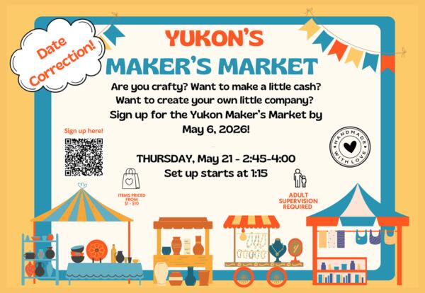 Maker's Market Thursday, May 21st