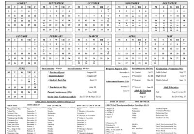 Calendar